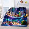 Christmas Gift Comedy Movie How the Grinch Stole Christmas blanket home warming, four season bed decoration sofa cover flannel throwing blanket K22