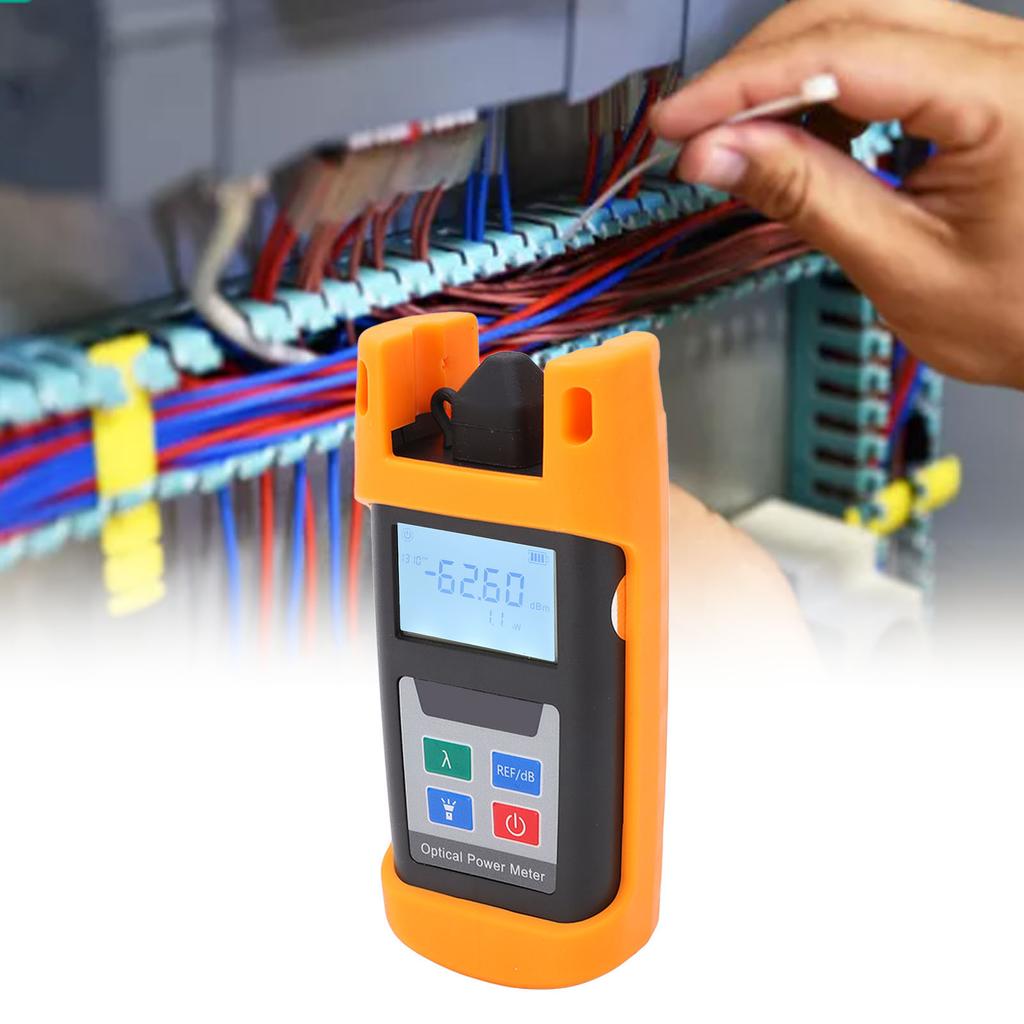 Fiber Power Meter Single Mode Light Source FTTH Universal Interface for Closed Circuit Television Test A Type