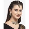 Latest Choker Design Antique Kundan Traditional Necklace Jewellery Set for Women