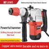 Dual-Use Electric Hammer & Pickaxe: Multi-Function High-Power Impact & Electric Drill for Concrete and Household Use.