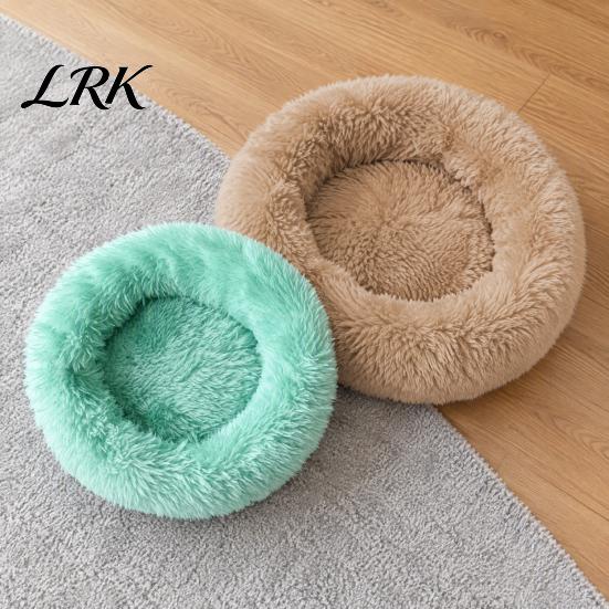 Cozy Bed for Parrots Shaggy Plush Parrot Bed, Warm Fuzzy Sleeping Pad, Round Fluffy Soft Nest Sugar Gliders Winter Hamsters Budgies Lovebirds