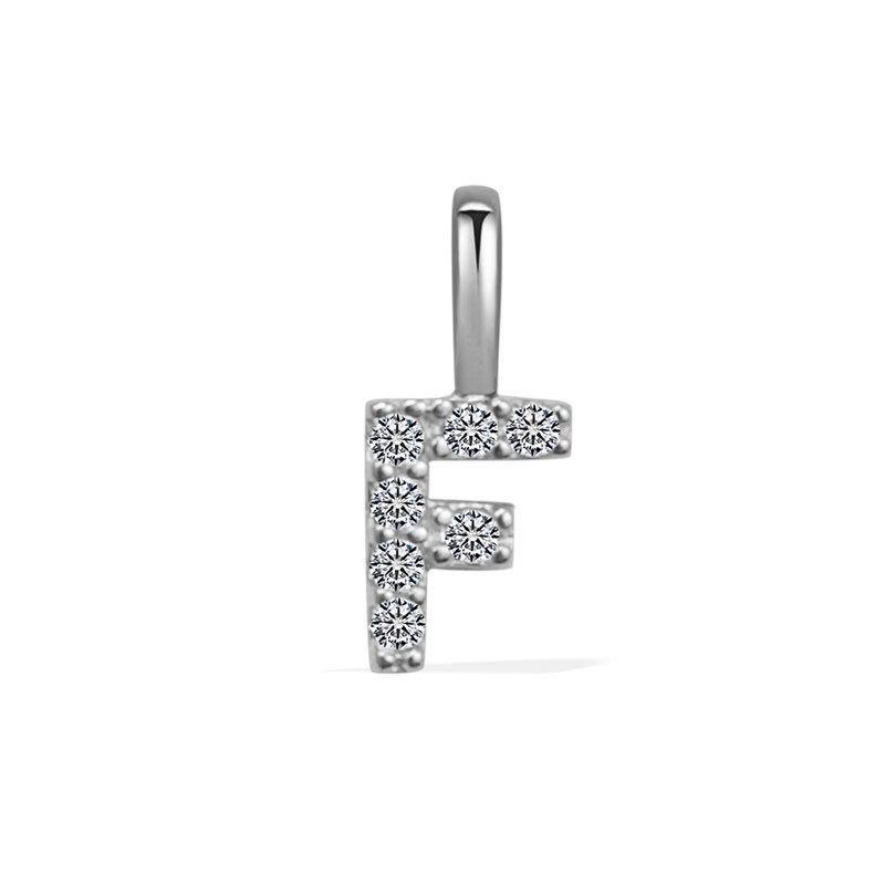 Minimalist Rhinestone Letter Pendant 26 Alphabet Charms For DIY Necklace Bracelet Personalized Jewelry Accessory
