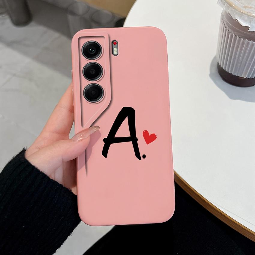 For Tecno Camon 40 30 30S 20 Pro Premier Pop 8 9 Phone Case Fashionable Creative Letter Pattern Soft Liquid Silicone Anti Slip Shell For Tecno Housing