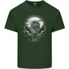 Lone Wolf In the Moonlight Unisexs Light Cotton TShirt