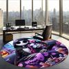 L'incubo prima di Natale (19) Tappeto Rotondo per Ufficio Tappeto Decorativo per Pavimento per Ufficio Camera da Letto Soggiorno e Spazio Domestico