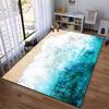 Aesthetic Ocean Wave Carpet Rug for Trendy Home Decor Suitable for Use As an Anti-slip Game Mat for Living Room and Bedroom Sofas