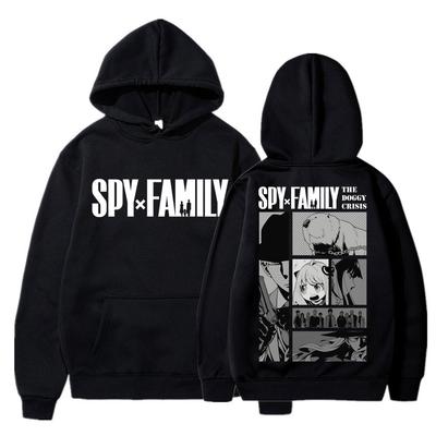 Japan Anime Spy X Family Anya Forger Graphic Hoodie Men Women Fashion Harajuku Vintage Sweatshirt Fleece Loose Casual Tracksuit