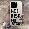 Black English Applicable Apple 15 Color Silver iPhone14Pro Creative 11promax Matte 16 Protective Case 17