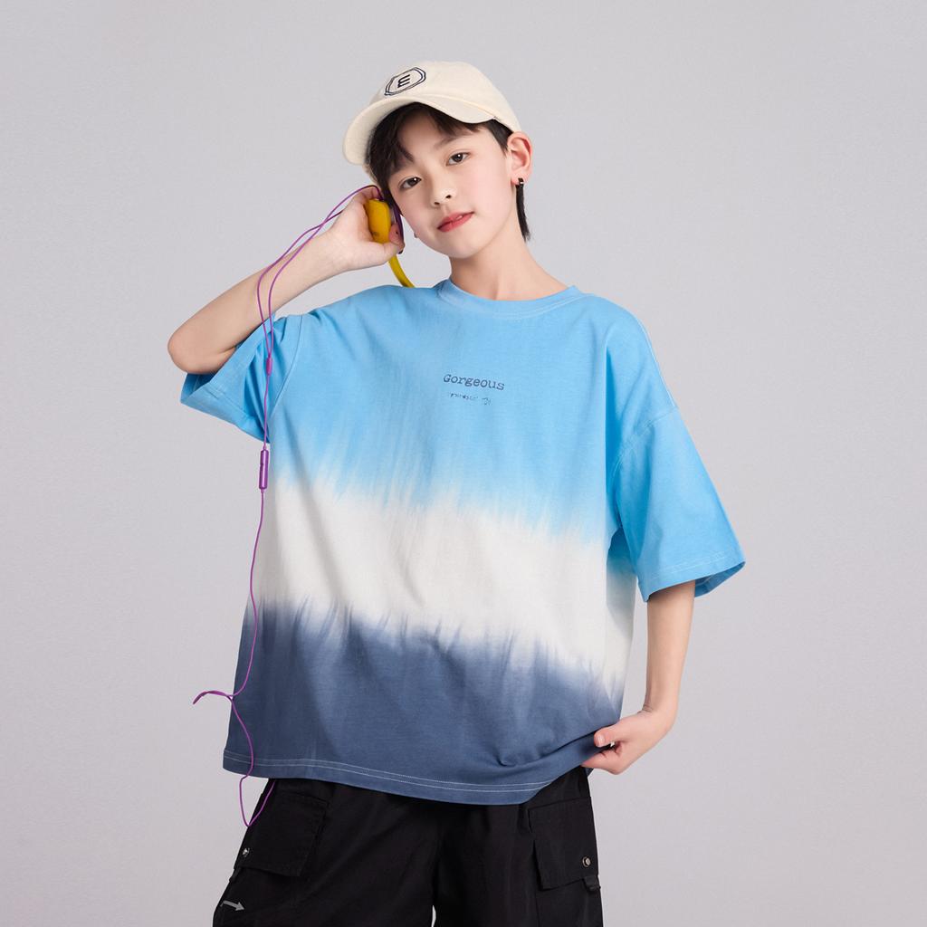 Boys' Tie-Dye Short-Sleeved T-Shirt