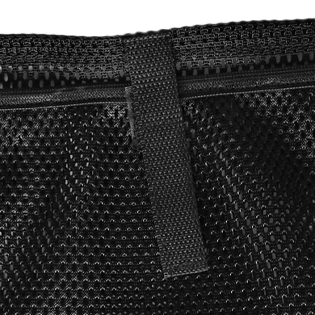 Adjustable Kayak Boat Gear Accessories Trash Storage Mesh Pouch Bag & Screws 31 x 18 cm