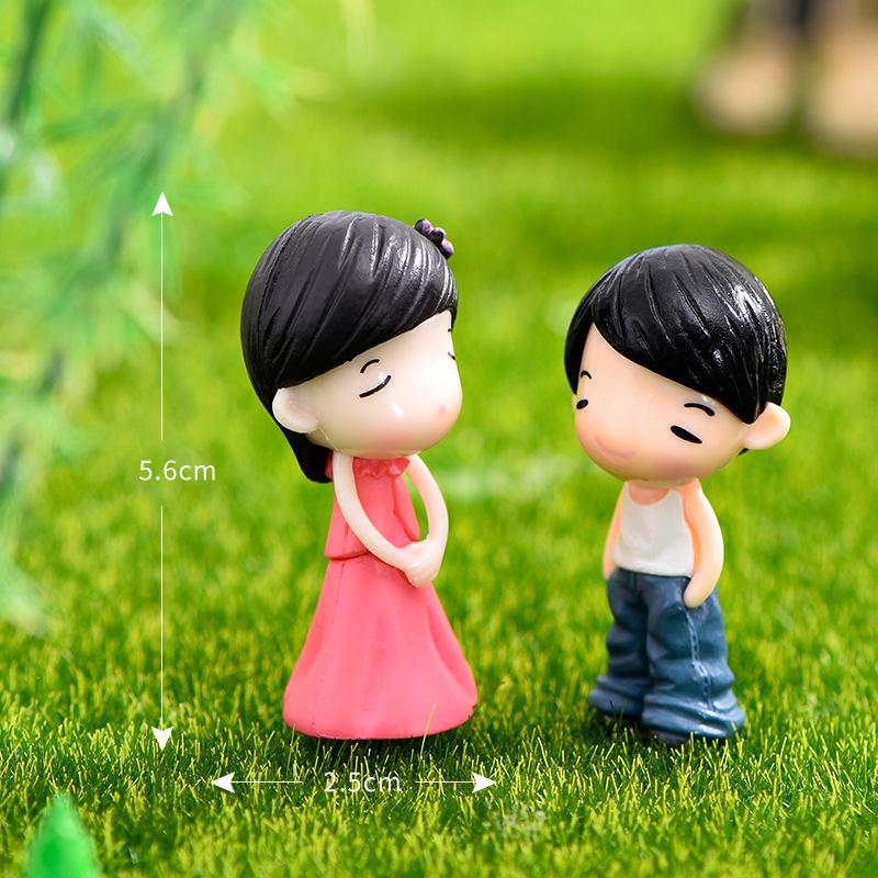 Miniature DIY Building Model: Moss, Micro Landscape Ornaments, Resin Animal & Plant Figures