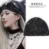 Korean Version Sequined Cold Hat Women'S Autumn And Winter Fashion Ear Protection Knitted Hat Showing Face Small Headgear Confinement