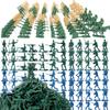 13/36/72pcs Colorful Mini Soldiers Model Indoor Decoration Sand Table Military Simulation Props Living Room Bedroom Ornament XJM