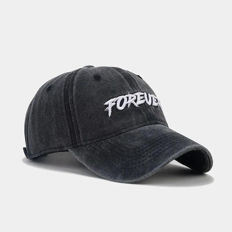 LDSLYJR Four Seasons Cotton Letter Embroidery Casquette Baseball Cap Adjustable Outdoor Snapback Hats for Men and Women 228