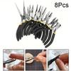 8pcs/set Round Nose Jewelry Pliers Tool Set Metal Plier Tools Kit Jewelry Making Tools  Hand Tool