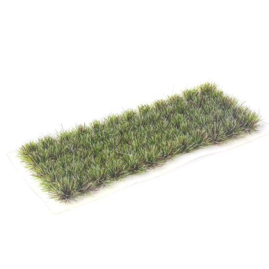 Static Grass Tuft 1:12 Scale Mini Bushy Lowland Shrubs Model Kit Miniature Artificial Grass for DIY Train Landscape Railroad Scenery Gaming Terrain