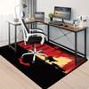1pc Office Carpet Chair Mats The Batman Movie Poster Perfect for Office Chairs, Living Rooms, Or Bedrooms,Polyester Carpet.HDT130