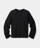 Kueo Linen Blend Long Sleeve T-Shirt (Black)