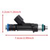1Pcs Fuel Injector For Ford Mustang GT 5.0L 4.6L 4V EV6 1999-2023 M-9593-LU47