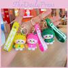 Adorable Silicone Cartoon Duck Keychain Exquisite Bag Charm Gift For All Occasions