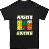 Camiseta Master Builder Bricks Idea de Regalo