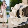 Platform sandals 2025 summer new fairy outer wear flower fashion with skirt two wear beach Roman cool slippers