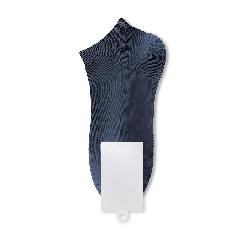 Men's Spring and Summer Cotton Boneless 7A Antibacterial Deodorant Sweat Absorption Breathable Heel Socks