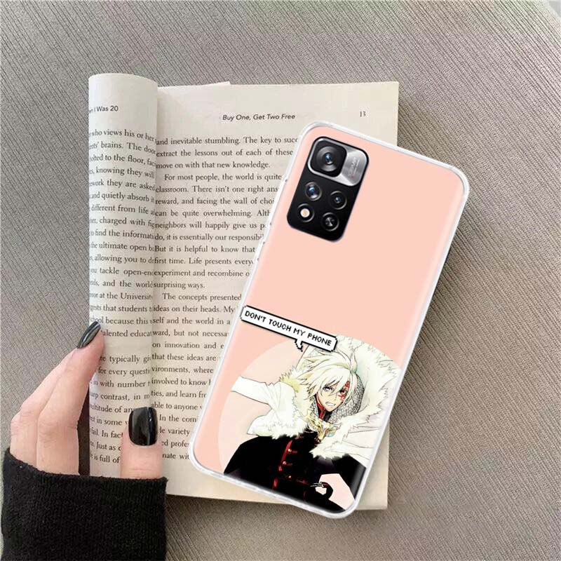 D Gray Man Anime Allen Walker Phone Case For Xiaomi Redmi Note 14 13 Pro Plus 5G Cover 13C 14C 12 12C 9 9T 9C 10 10C 8 7 6 10A 9