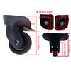 1 Pair A35 Replacement Luggage Wheels Repair Accessories Universal Luggage Mute Wheel for Travel Suitcase Luggage