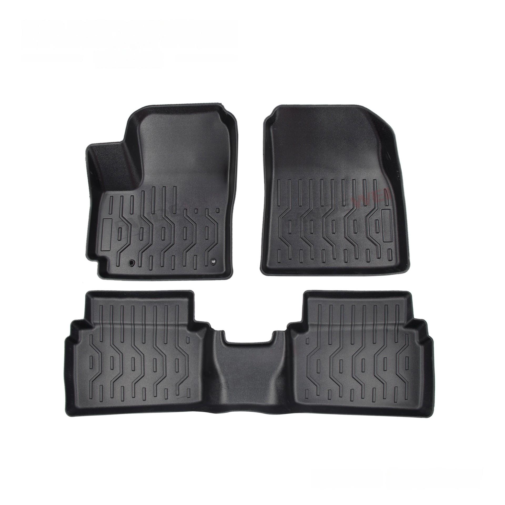 All-Weather 3D TPE Waterproof Floor Mats for Kia Sonet 2023-2024+