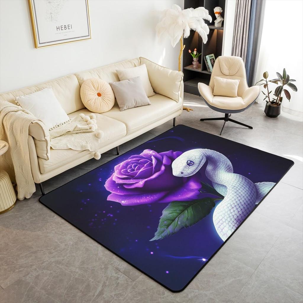 Erosebridal Fish Hunting Area Rug 3x5,Vintage American Flag Non Slip Indoor Floor Mat,Fishing Rod Bass Fishing Carpet for Dining Room Under