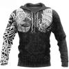 Fashion Men's Sportswear 3D Printed Viking Classic Hoodie Jacket Spring and Autumn Hoodie Hip Hop Punk Oversized Hoodies