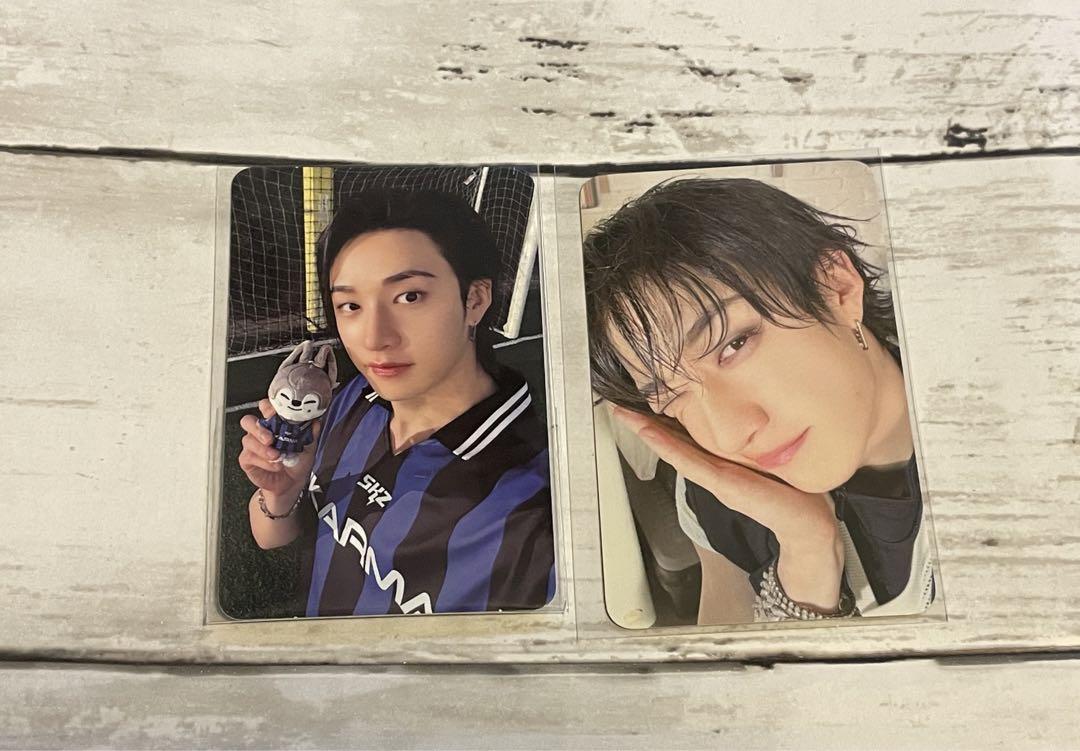 

[USED] Bang Chan, Karuma, Wolf Chan trading cards, fan bonus