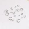 Handmade Stainless Steel Open Jump Rings for DIY Jewelry & Accessories