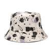 New Arrival Summer Sun Protect Woman Man Unisex Reversible Printed Cactus Bucket Hat