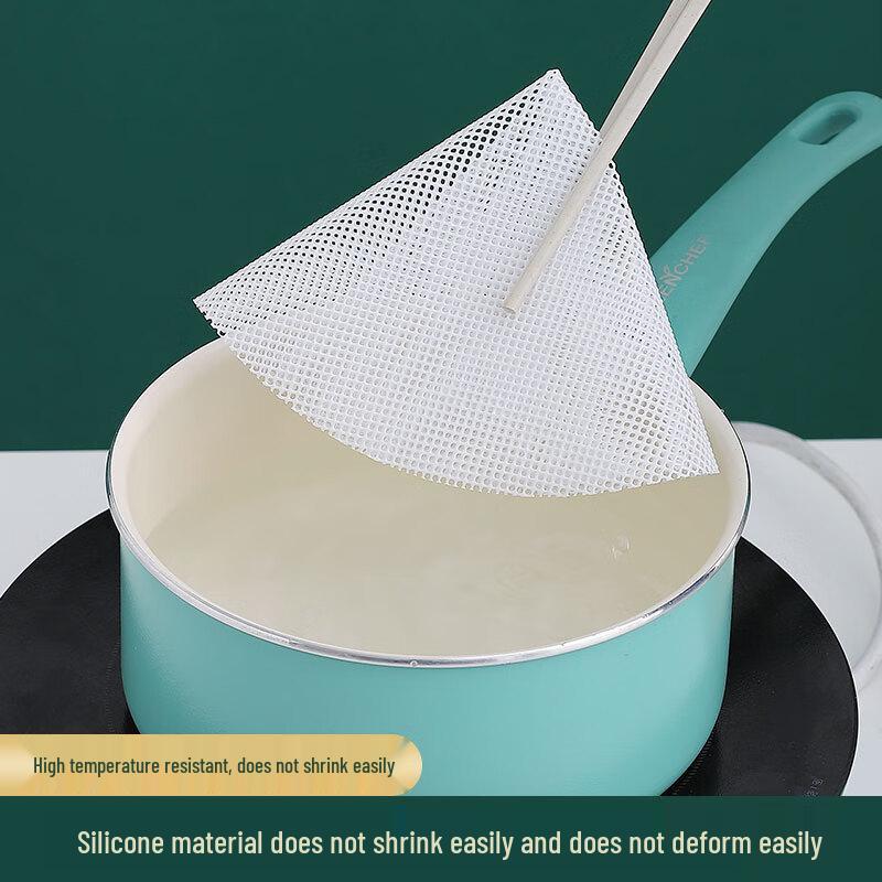 Round Non-Stick Silicone Steamer Mat