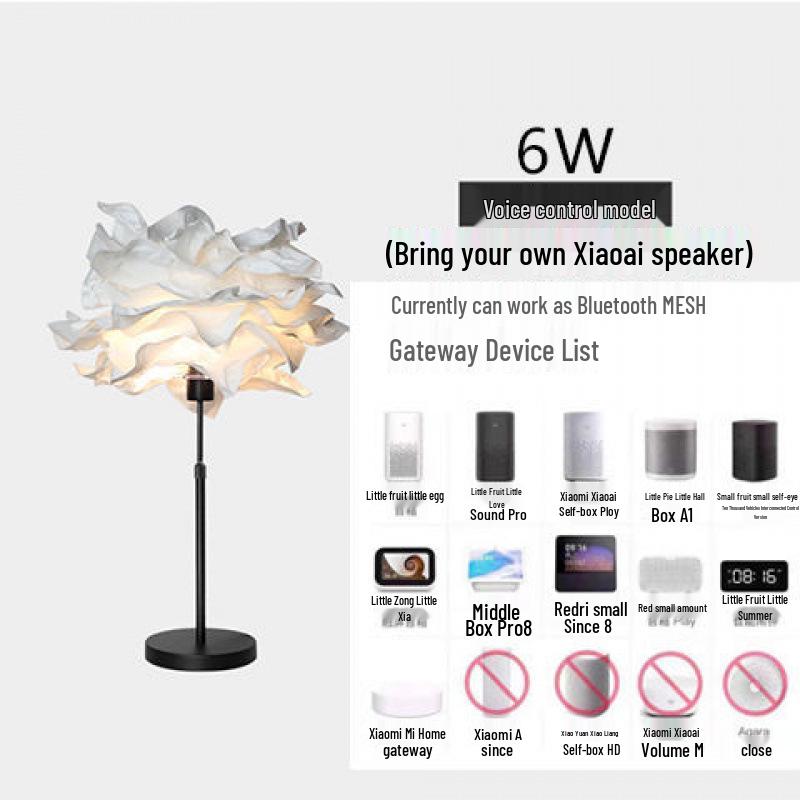 Cloud Straight Tube Floor Lamp with Paper Lampshade for Living Room, Bedroom, and Restaurant Decor.