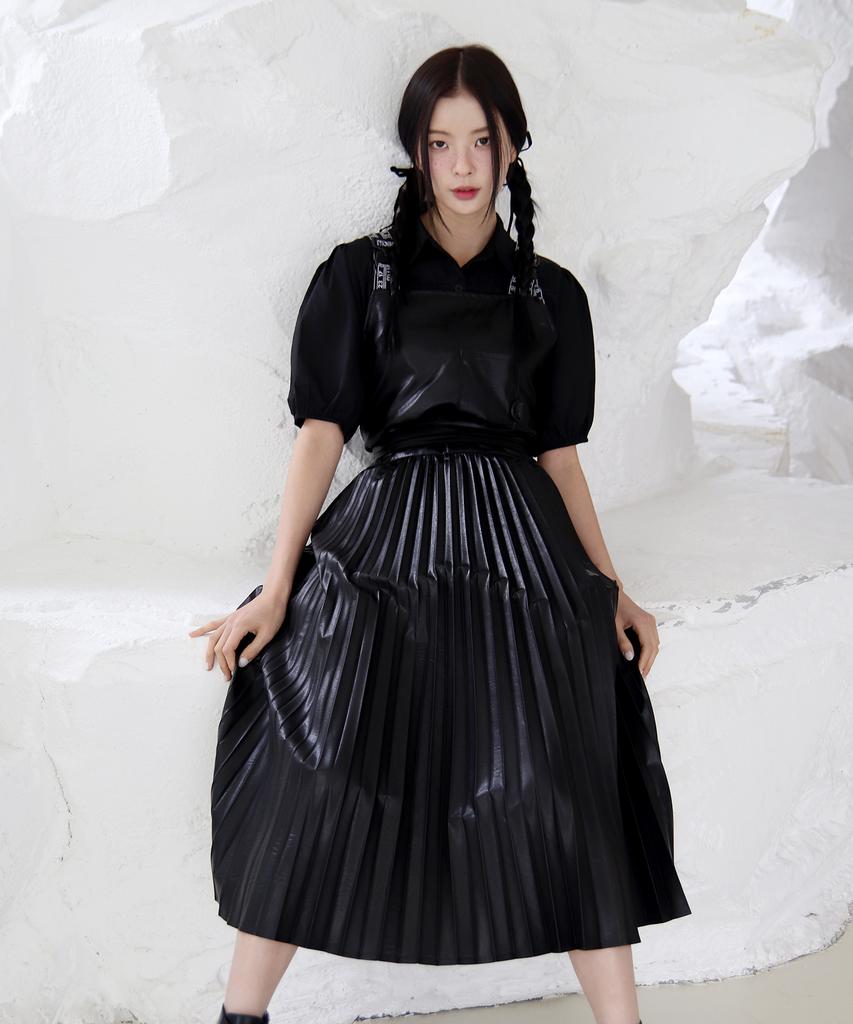 Eipeuleonwei Vivi Pleats Apron Dress 2 Sizes