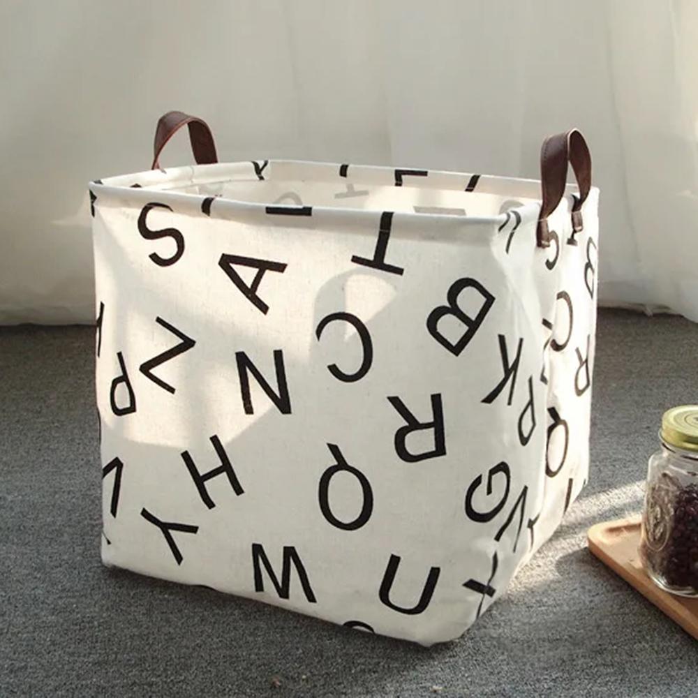 Lingerie & Bra Organizer Box, Black White Linen Fabric Drawer Divider Inserts for Underwear, Socks, Closet Storage - Save Space