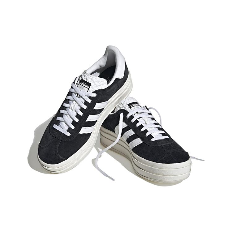 adidas Scarpe da Ginnastica Donna Gazelle Bold Nero Bianco Core-Black Cloud-White Core-White HQ6912
