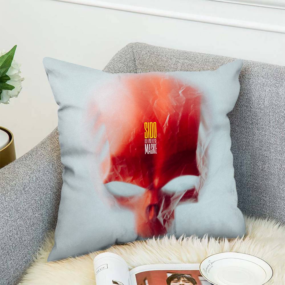 

S-Sido Pillow Case Album Case Sofa Decorative Home Double-sided Printing Short Plush Cute Cushion Cover 12x12Inch