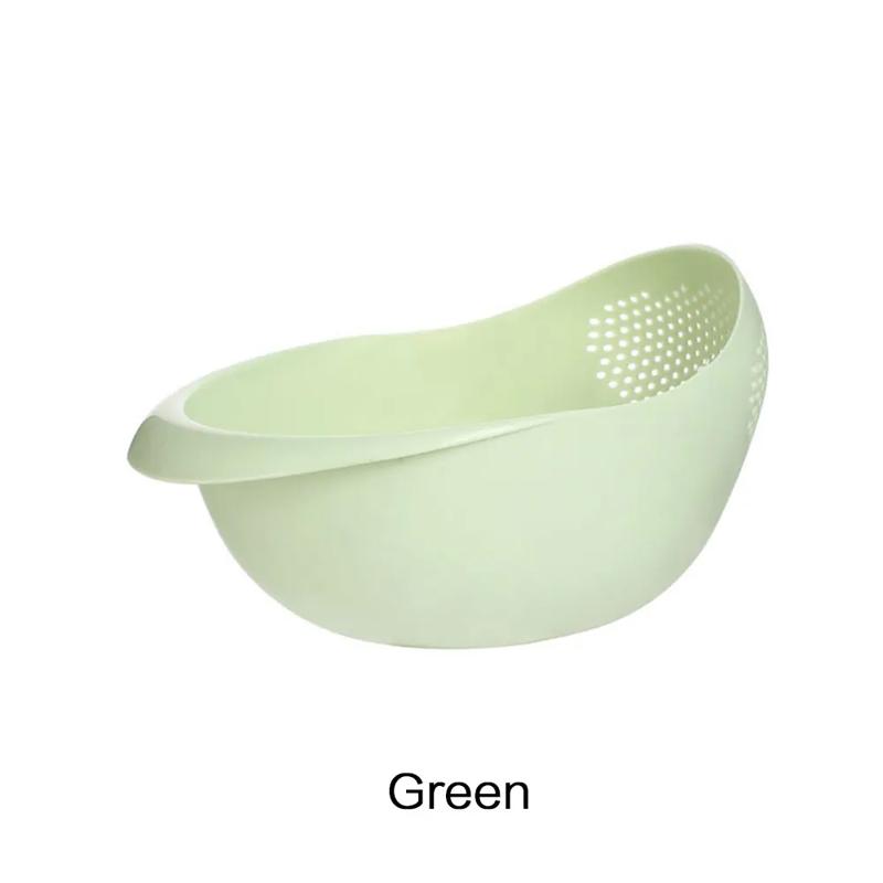 Rice Sieve Plastic Colander Sieve Rice Washing Filter Strainer Basket Kitchen Tools Food Beans Sieve Fruit Bowl Drainer