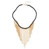 Jewelry Exaggerated Bead Chain Pendant Personalized Niche O-chain Fringed Necklace Female