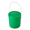 Kbelík na rybářské nástrahy s rukojetí Velkokapacitní Přenosný Prodyšný Nádoba na žížaly, červy, larvy, nástrahy Rybářské vybavení