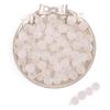 Transparent Frosted Acrylic Round Beads for DIY Jewelry and Beading