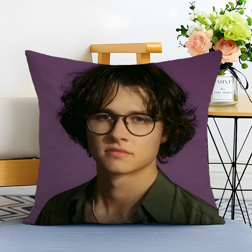 Fashion Pop Melancholic Singer DDavid Kushner Cushion Cover Washable Linen Pillowcase Soft for Sofa Bed Cozy Home Room Decor