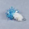 Plush Ball Cat Toy Tassel Rabbit Fur Cat Teaser Stick Changing Heads Pet Toys For Kitten