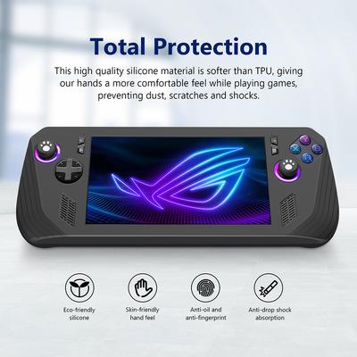 Pentru consola de jocuri ASUS ROG ALLY X Husă de protecție din silicon Husă de protecție moale rezistentă la șocuri Husă de protecție rezistentă la cădere