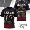 UB40 Band Relentless Tour Usa Canada 2025 THE FIXX T SHIRT Full Size S-5XL