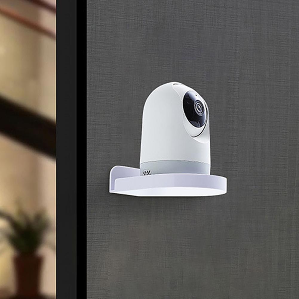1pc Mounted Storage Holder Speaker Stand For Router Projector Bracket Camera Shelf 9.5*11*3cm Home Storage Organization